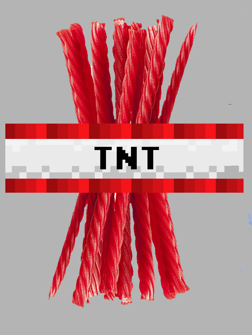 Minecraft TNT Wrappers Magical Printable