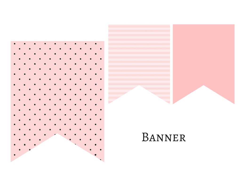 blank party banner template