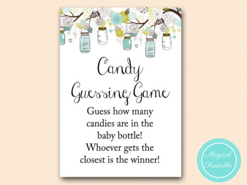 candy-guessing-game-in-jar-rustic-mason-jars-baby-shower-magical