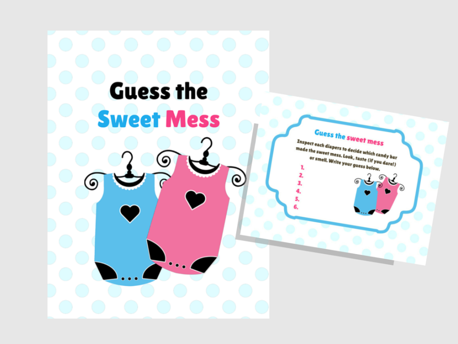 Baby Shower Games for Twins - Magical Printable