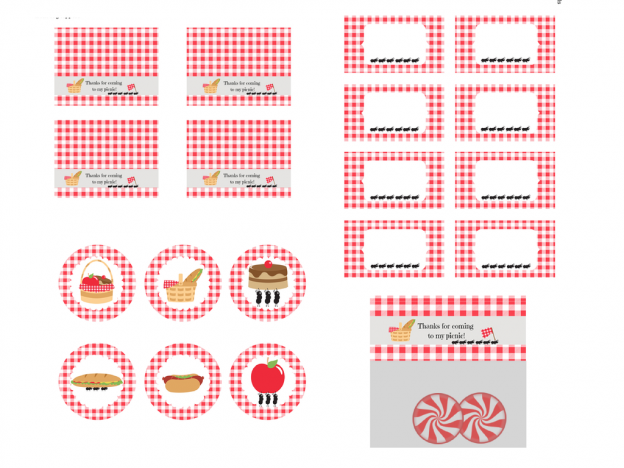Picnic Printable - Magical Printable