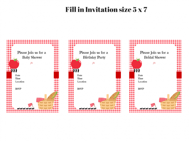 Picnic Printable - Magical Printable
