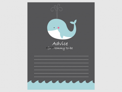 Blue Whale Advice Mommy to be