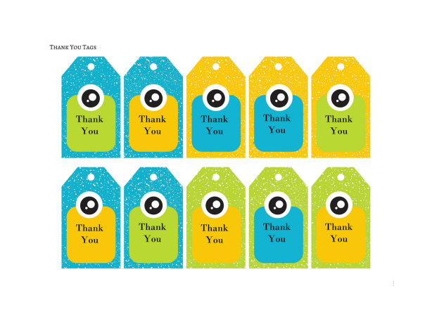Little Monster Party Printable - Magical Printable