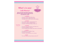 Ballerina Baby Shower Games - Magical Printable