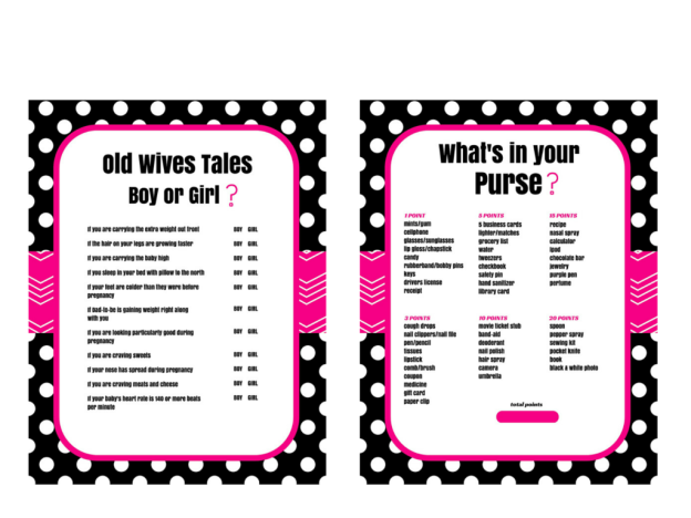 Whats In Your Purse Game Free Printable! - Leap of Faith Crafting