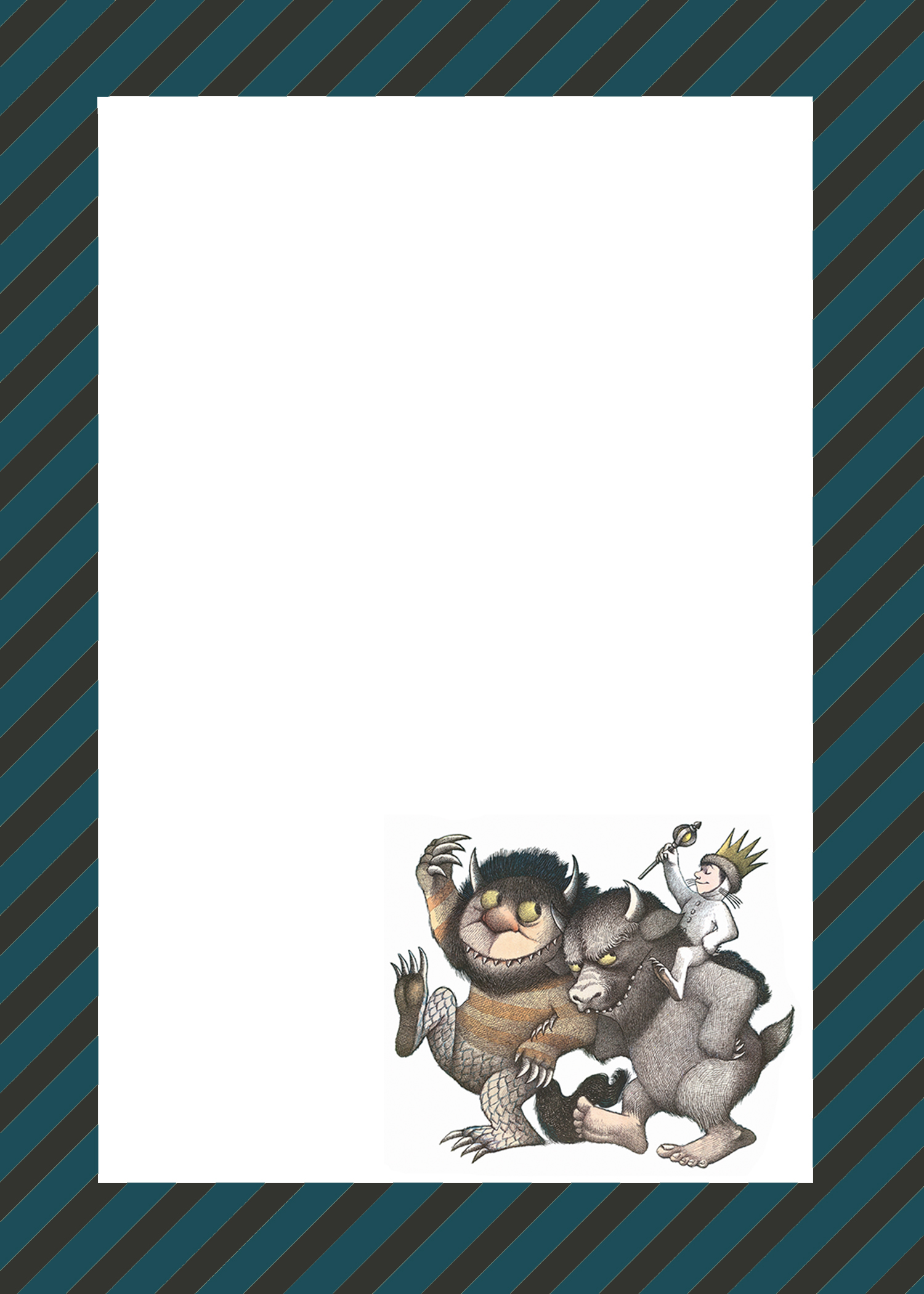 "Where the Wild Things are" Baby Shower Games - Magical Printable