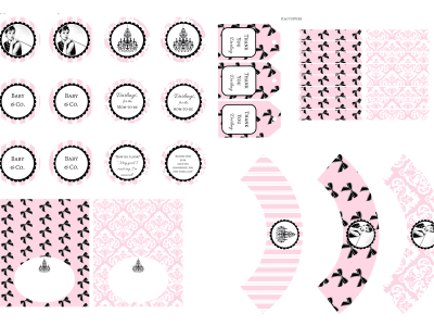 Tiffany inspired Pink Printables