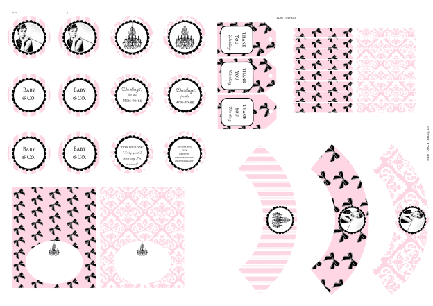 Tiffany inspired Pink Printables