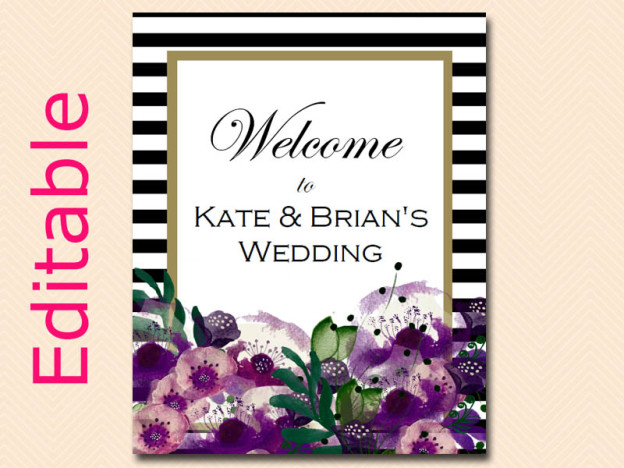 Wedding Signs Bridal Shower Signs Baby Shower Signs Magical Printable