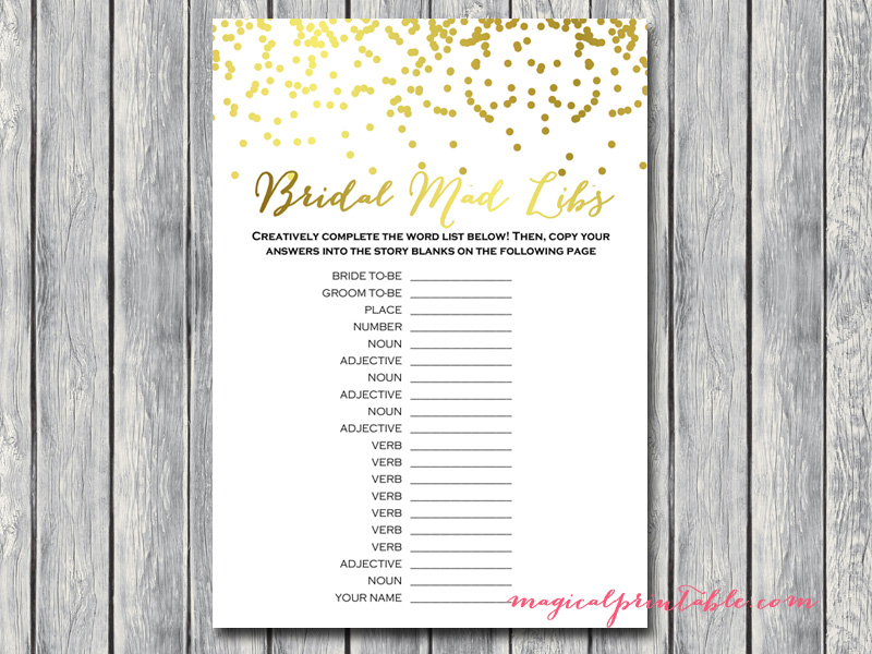 mad-libs-complete-words - Magical Printable