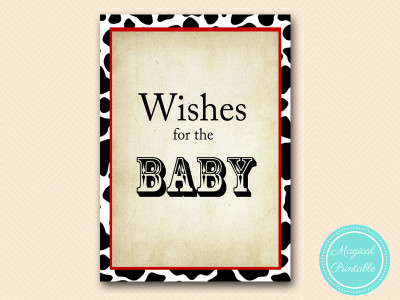WISHES FOR BABY SIGN