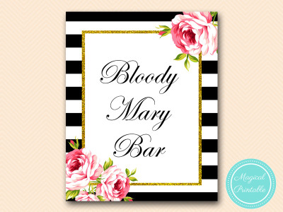 bloody mary bar sign