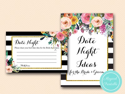 BS402-date-night-sign-FLORAL-GOLD-BRIDAL-SHOWER-GAME