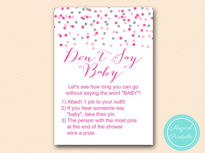 TLC179-dont-say-baby-Pink-silver-confetti-baby-shower-games