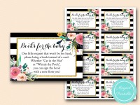 Gold Floral Garden Baby Shower Games - Magical Printable