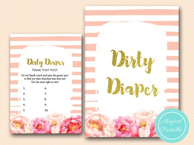 dirty-diaper-sign-peonies-pink-baby-shower-game-girl