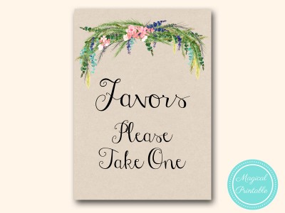 sign-favors-5x7 wedding-hawaiian-tropical-spring