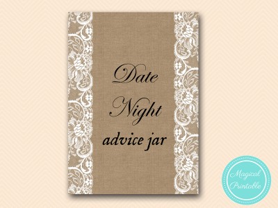 BS16-sign-date-night-advice-jar-burlap-lace-bridal-shower-decor-sign