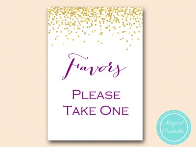 BS84-sign-favors-please-take-one-gold-purple-bridal-shower-decoration-sign