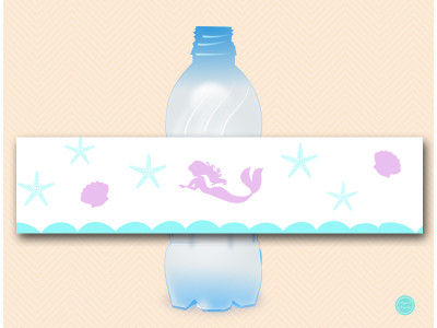 sn125-water-bottle-label-mermaid-baby-shower-labels