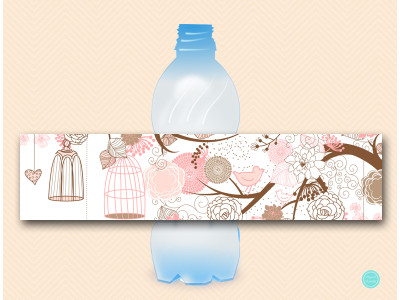 sn42-water-bottle-label-pink-birdcage-decorations
