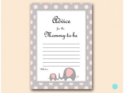 tlc32-lightpink-advice-for-mommy-card-pink-elephant-baby-shower