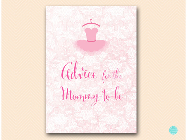 Ballerina Tutu Baby Shower Game Pack - Magical Printable