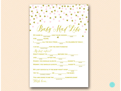 tlc484-mad-libs-baby-advice-pink-gold-baby-shower-game