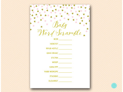 tlc484-scramble-baby-words-pink-gold-baby-shower-game