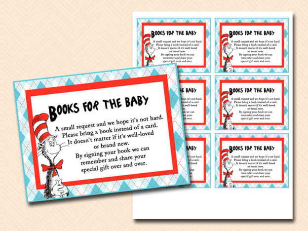 Dr Seuss baby shower games - Magical Printable