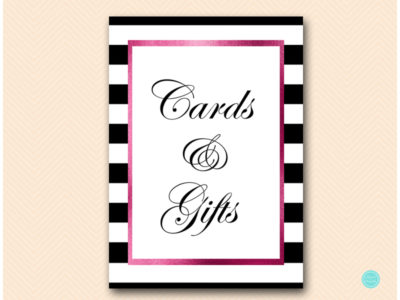 BS500-sign-cards-and-gifts-hot-pink-glitter-bridal-shower-game