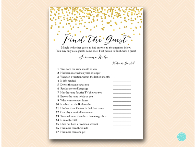 BS46-find-the-guest-someone-who-c-gold-bridal-shower-game - Magical ...