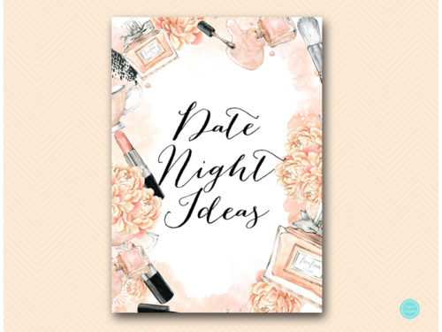 BS518-date-night-sign-fashion-bridal-shower-games