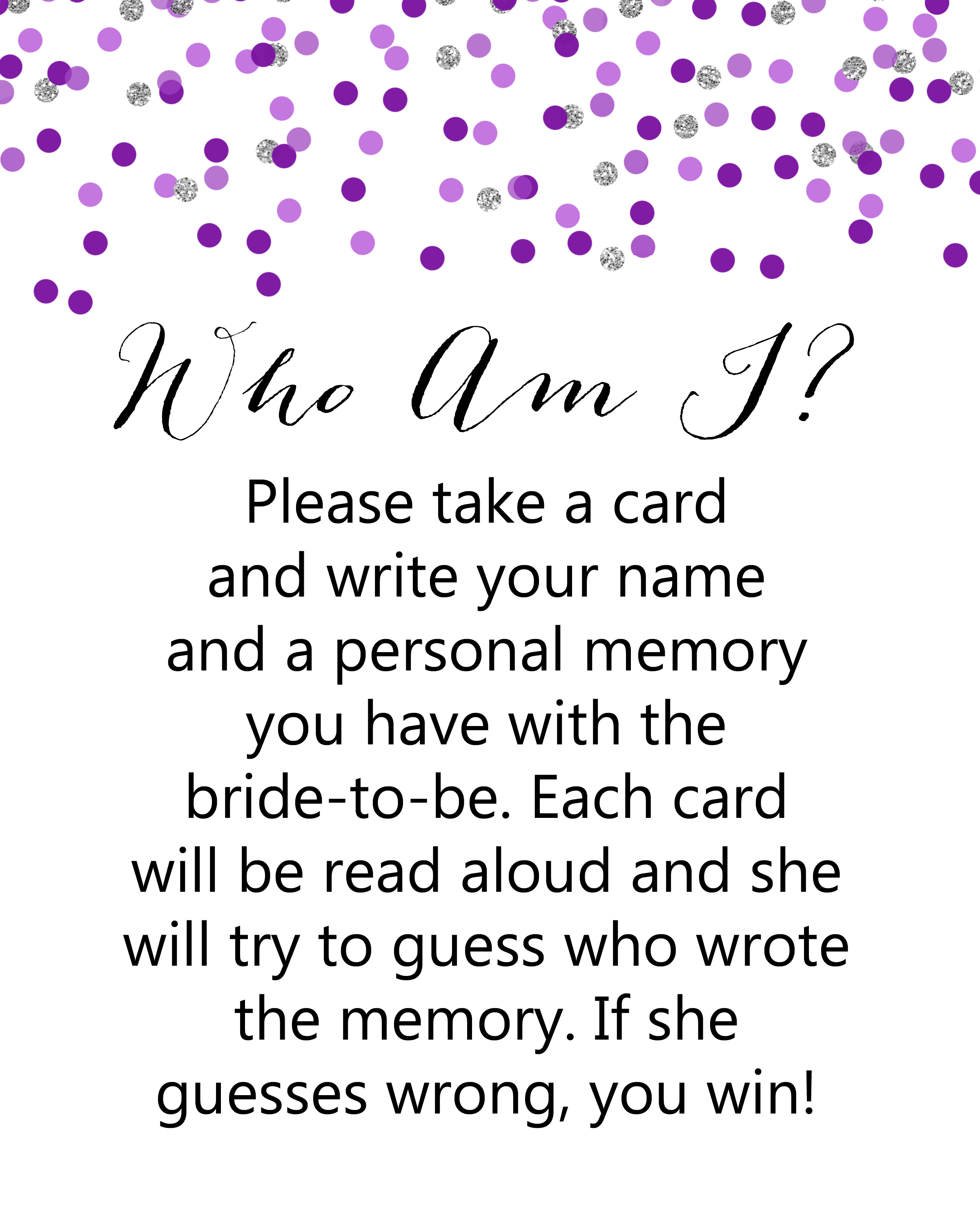 BS426-who-am-i-sign-8x10.jpg - Magical Printable