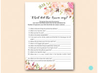 Boho Floral Bridal Shower Signs and Games - Magical Printable