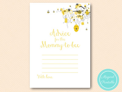 TLC185-advice-for-mommy-tobee-bee-baby-shower-game