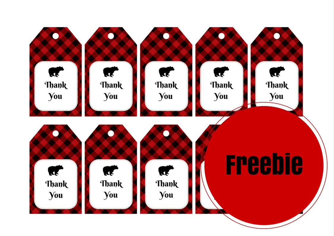 Free Lumberjack Birthday Party Printable - Magical Printable