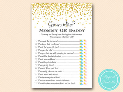 TLC148-guess-who-mommy-or-daddy-gold-baby-shower-games-confetti-sprinkle