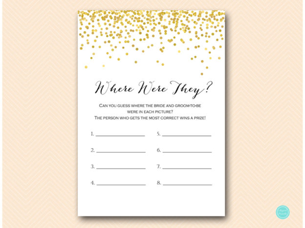 Gold Where were they? - Magical Printable