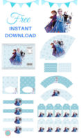 FREE Frozen 2 Party Printable - Elsa and Anna