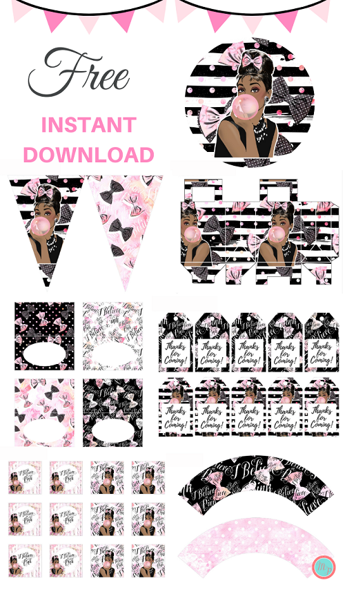 Free-Pink-Tiffany-Party-Package-Instant-download-dark