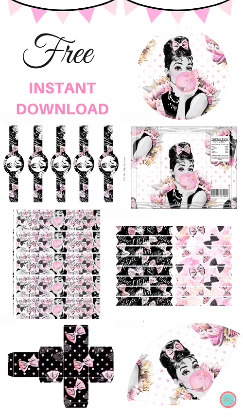 Free-Pink-Tiffany-Party-Package-Instant-download