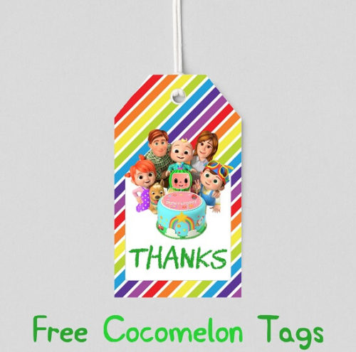 free cocomelon thank you tags instant download (1)